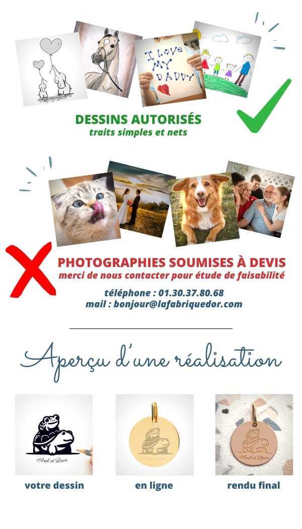 dessins autorisés ou non