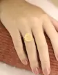 Bague Ronde Maman B&eacute;b&eacute; en Or &agrave; Personnaliser