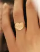 Bague Coeur Or Zodiaque Stylis&eacute;