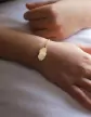 Gourmette Fille Princesse en Or - La F&eacute;e Galipette