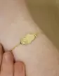 Gourmette Fille B&eacute;b&eacute; C&oelig;ur en Or - La F&eacute;e Galipette