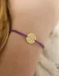 Bracelet Cordon Fille Papillons en Or - La F&eacute;e Galipette