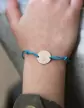 Bracelet Cordon Gar&ccedil;on Fleurs en Or - La F&eacute;e Galipette
