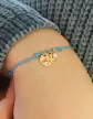 Bracelet Cordon Multi Pampilles en Or &agrave; Personnaliser