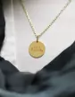 M&eacute;daille Ronde M Futur Papa en Or Personnalisable