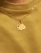 M&eacute;daille Nuage M Ajour&eacute;e &Eacute;toiles Colombe