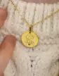 M&eacute;daille Petite Fille Fleur en Or - La F&eacute;e Galipette