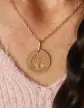 M&eacute;daille Or Arbre de Vie Personnalisable