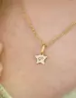 Petite M&eacute;daille &Eacute;toile en Or Personnalisable