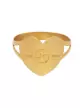 Bague Coeur Or Zodiaque Stylis&eacute;