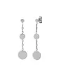 Boucles d&rsquo;Oreilles M&eacute;dailles Rondes en Or &agrave; Graver