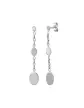 Boucles d&rsquo;Oreilles M&eacute;dailles Ovales en Or &agrave; Graver
