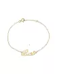 Bracelet Pr&eacute;nom Enfant en Or Personnalisable