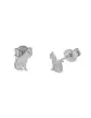 Boucles d&rsquo;Oreilles Chat en Or