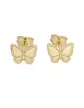 Boucles d&rsquo;Oreilles Papillon en Or
