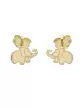 Boucles d&rsquo;Oreilles Elephant en Or