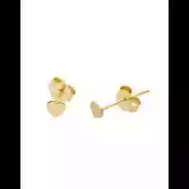 Boucles d'Oreilles Coeur Or image cachée