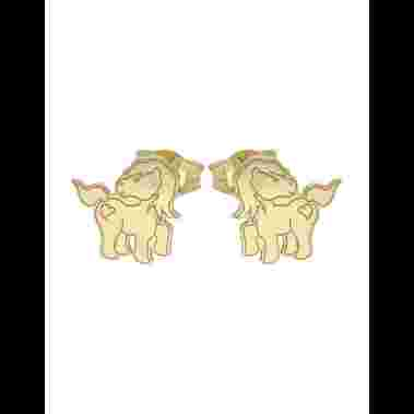Boucles d&rsquo;Oreilles Poney en Or image cachée