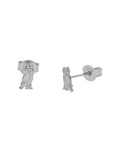 Boucles d&rsquo;Oreilles Hibou en Or
