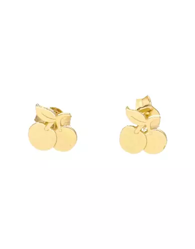 Boucles d&rsquo;Oreilles Cerise en Or