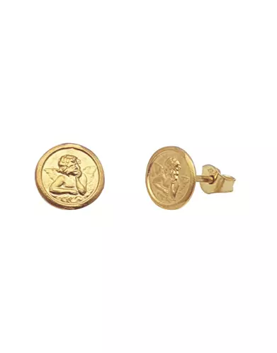 Boucles d&rsquo;Oreilles Ange en Or