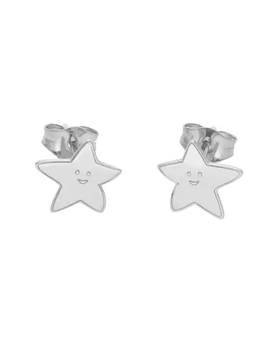 Boucles d&rsquo;Oreilles Etoile en Or