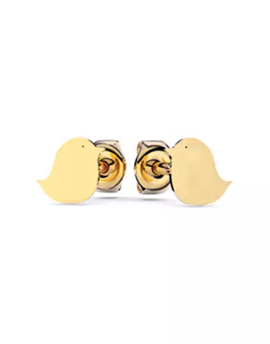 Boucles d&rsquo;Oreilles Oiseau en Or
