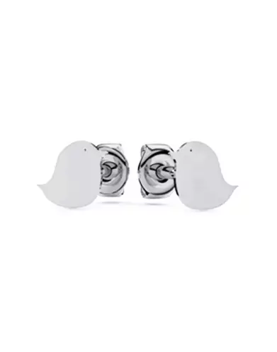 Boucles d&rsquo;Oreilles Oiseau en Or