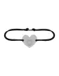 Bracelet C&oelig;ur Signe Zodiaque Enfantin en Or Personnalisable sur cordon