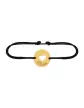 Bracelet C&oelig;ur Ajour&eacute; Cordon Personnalisable