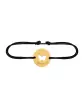 Bracelet Papillon Ajour&eacute; Or Cordon Personnalisable