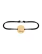 Bracelet Rond Cordon Colombe en Or Personnalisable