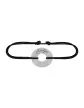 Bracelet Cordon Personnalis&eacute; Or Cercle Soleill&eacute;