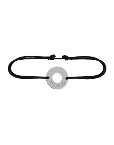 Bracelet Rond Ajour&eacute; Cordon Personnalisable