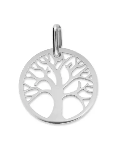Pendentif Arbre de Vie Ajour&eacute; en Or