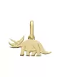 Pendentif Dinosaure Tric&eacute;ratops Or