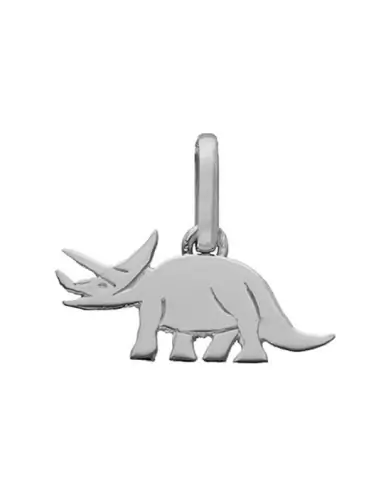 Pendentif Dinosaure Tric&eacute;ratops Or