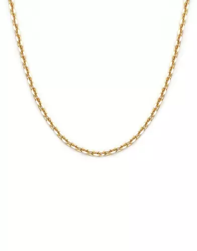Cha&icirc;ne For&ccedil;at Classique 80 cm en Or