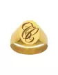 Chevali&egrave;re Ovale Or Monogramme