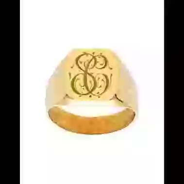 Chevali&egrave;re Homme Or Tonneau Monogramme image cachée