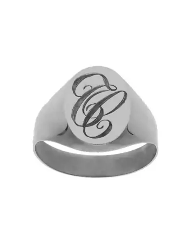 Chevali&egrave;re Ovale Or Monogramme