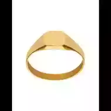 Chevali&egrave;re Femme Tonneau en Or &agrave; Graver image cachée