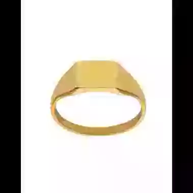 Chevali&egrave;re Enfant Carr&eacute;e &agrave; Graver en Or image cachée