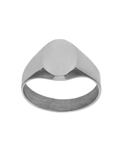Chevali&egrave;re Femme Ovale en Or &agrave; Graver