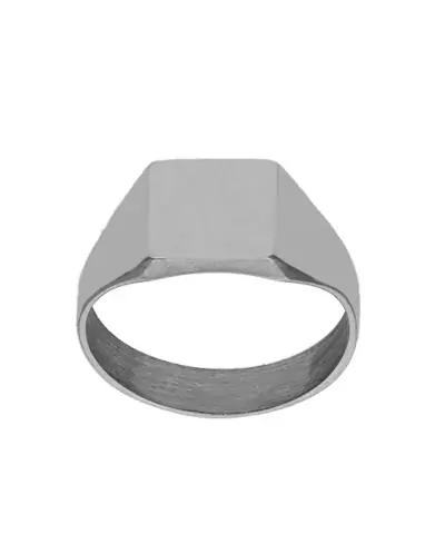 Chevali&egrave;re Femme Carr&eacute;e en Or &agrave; Graver