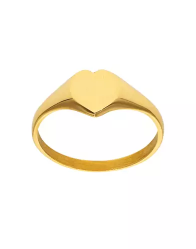Chevali&egrave;re Femme C&oelig;ur en Or &agrave; Graver