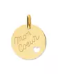 M&eacute;daille Ajour&eacute;e C&oelig;ur Mon Coeur en Or Personnalisable