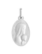 M&eacute;daille Vierge &agrave; l&rsquo;Enfant Aur&eacute;ol&eacute;e en Or Personnalisable