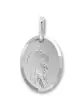 M&eacute;daille Vierge qui Prie en Or Personnalisable