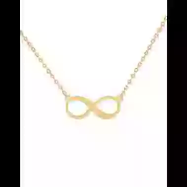 Collier Infini Ajour&eacute; en Or Personnalisable image cachée